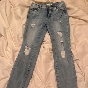 Pacsun High Rise Ripped Jeans